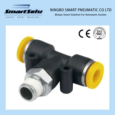 High quality/High cost performance  Pwt-G Plastic Pneumatic Push in Combination & Joint Fittings