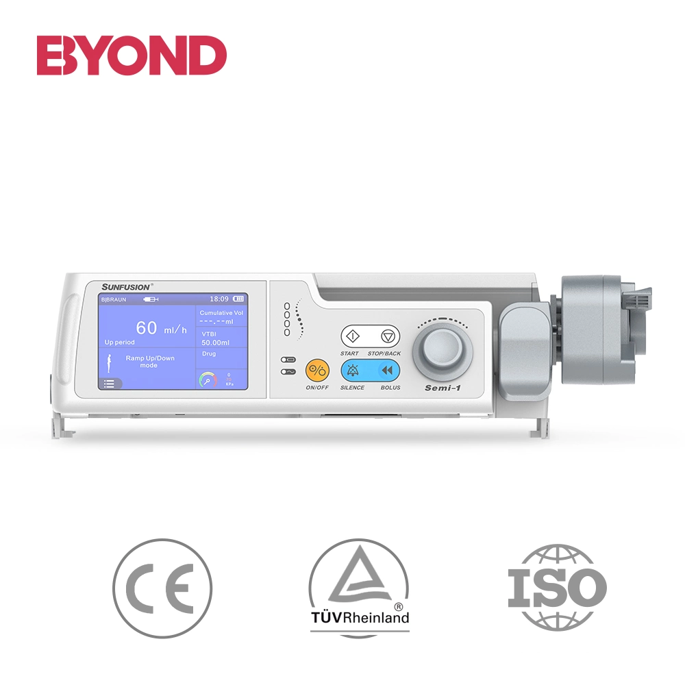 Large Display Medical IV Infusion Pump for Ambulance Portable Automatic Infusion Pump in Hospital ICU