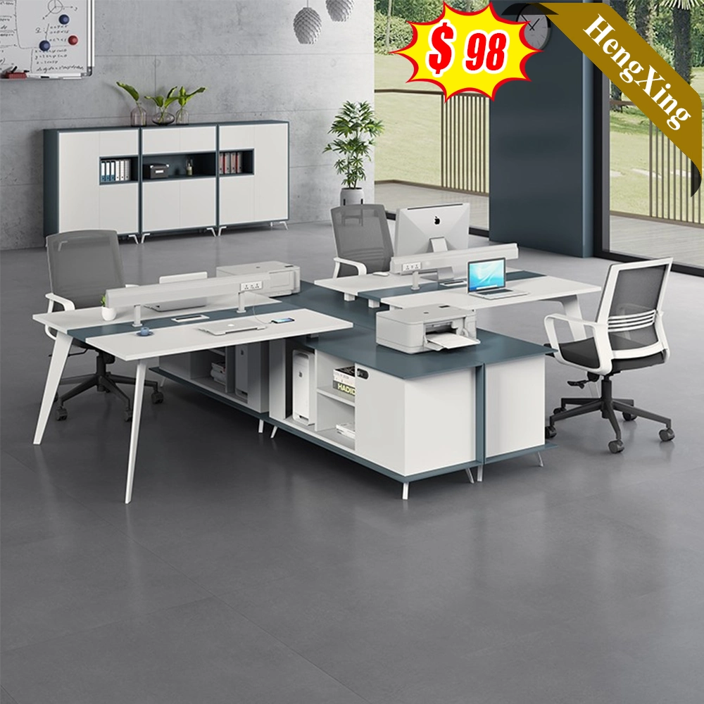 Modern Modular Open Space Office Desk 6 Seat Office Cubicle Table Workstation