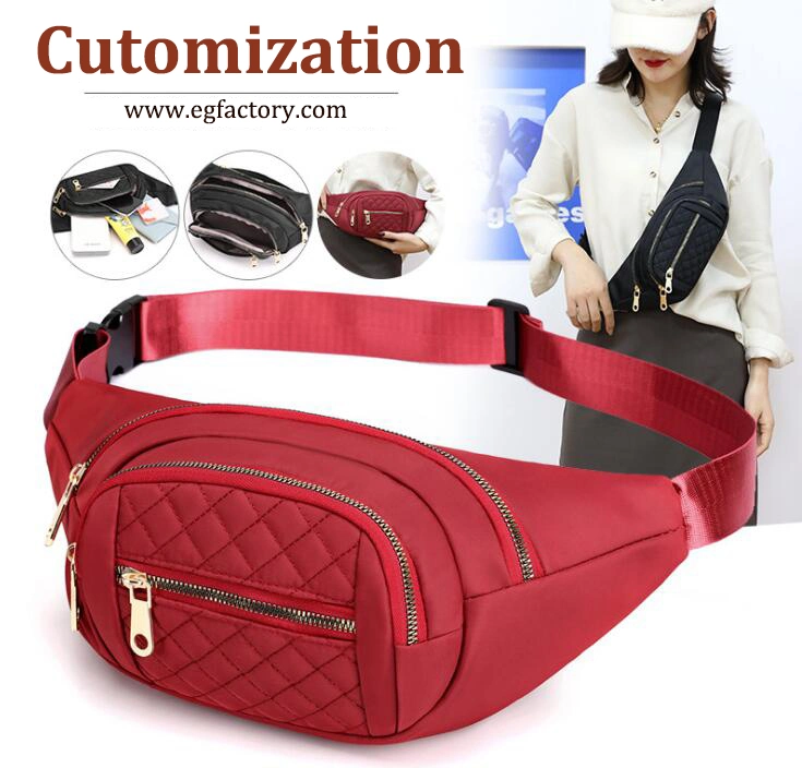 18yrs OEM Handbag Sling Hiking Bag Waist Packs Designer Unisex Colorfull Polyester Fashion Nurse Men Clear Factory Chest Wholesale/Supplier Custom Fanny Pack