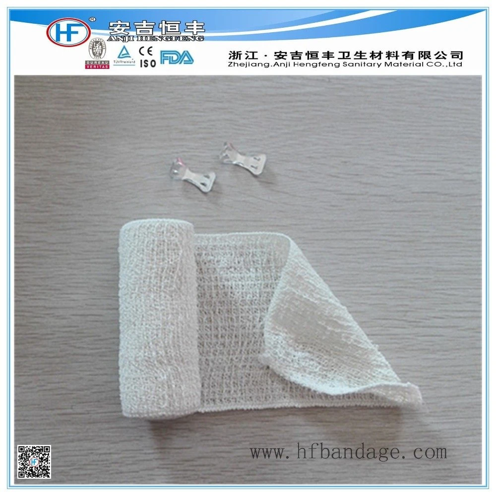 High Elastic Crepe Bandage for Wound Caring Medical Disposable Bleached Africa Market