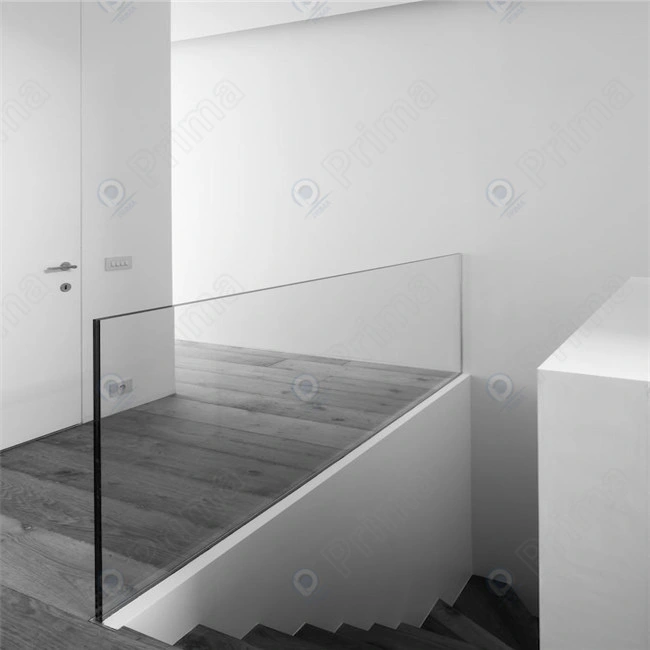 Prima Nuevo Diseño Escalera de Alta calidad pared de Piscina ajustable Montaje superior de la llave de vidrio de clavado Diseño personal con dibujo