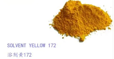 Venta en caliente Solvent Yellow 172 para pigmento Textil Dye