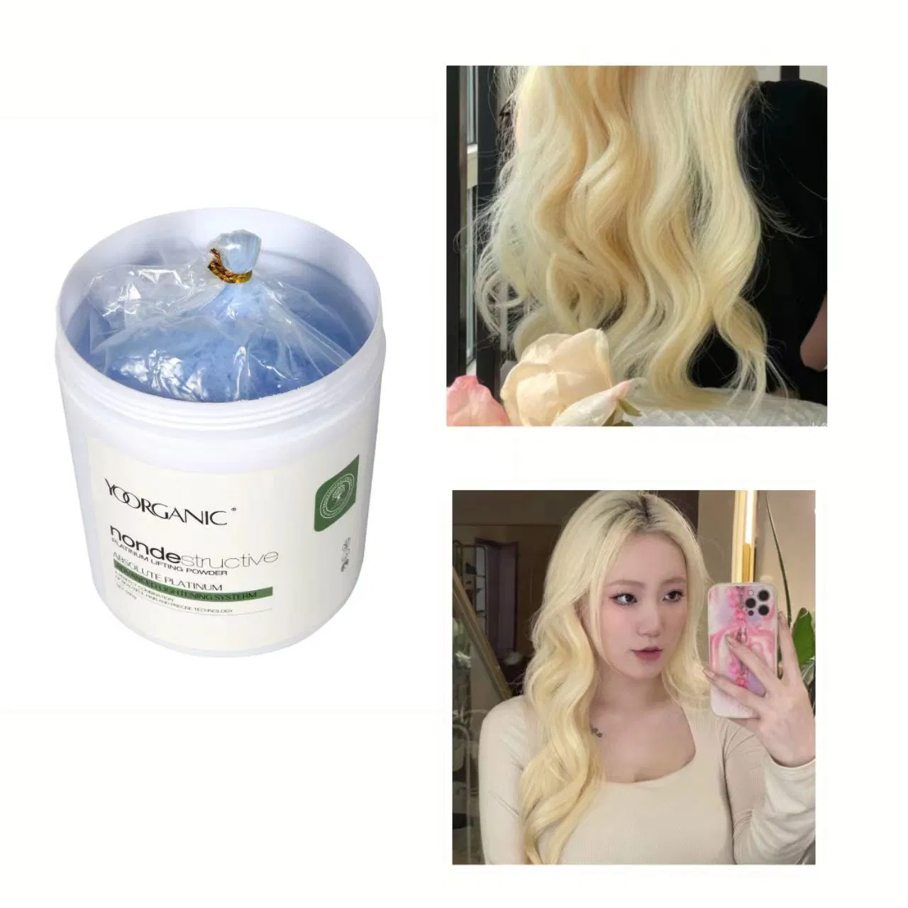 Bulk Bleaching Powder Manufacturer for Professional Blue Powder Hair Bleaching Kit