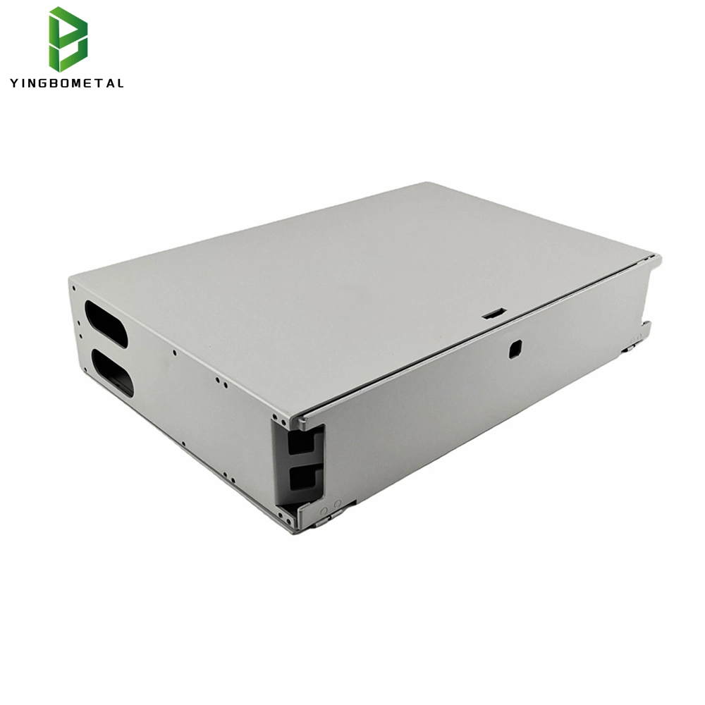 Armario de chapa metálica personalizado Fabricación de baterías de acero de aluminio exterior Enclosure Caja