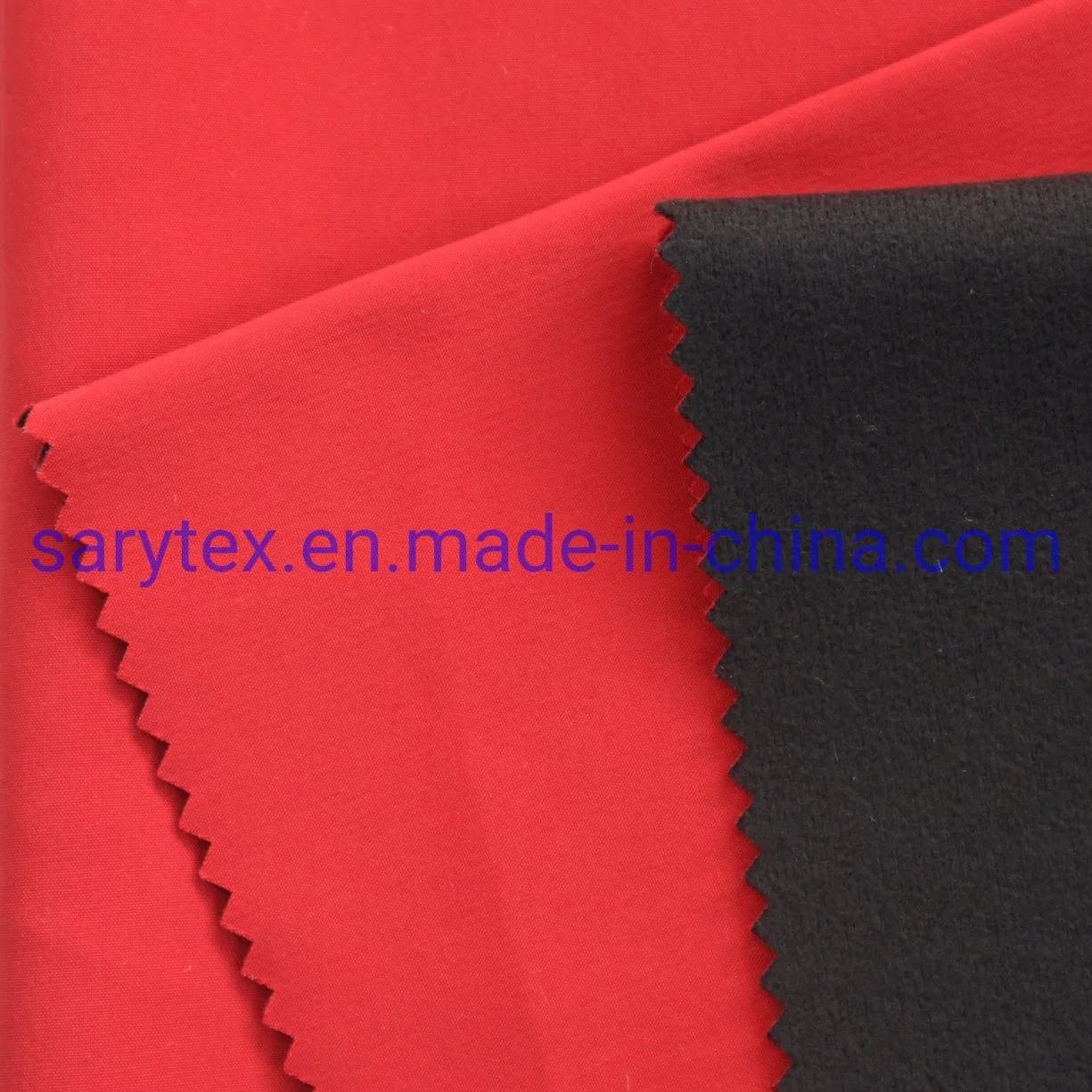 Nylon 2 Layers Stretch Fleece Bonded Functional Fabric