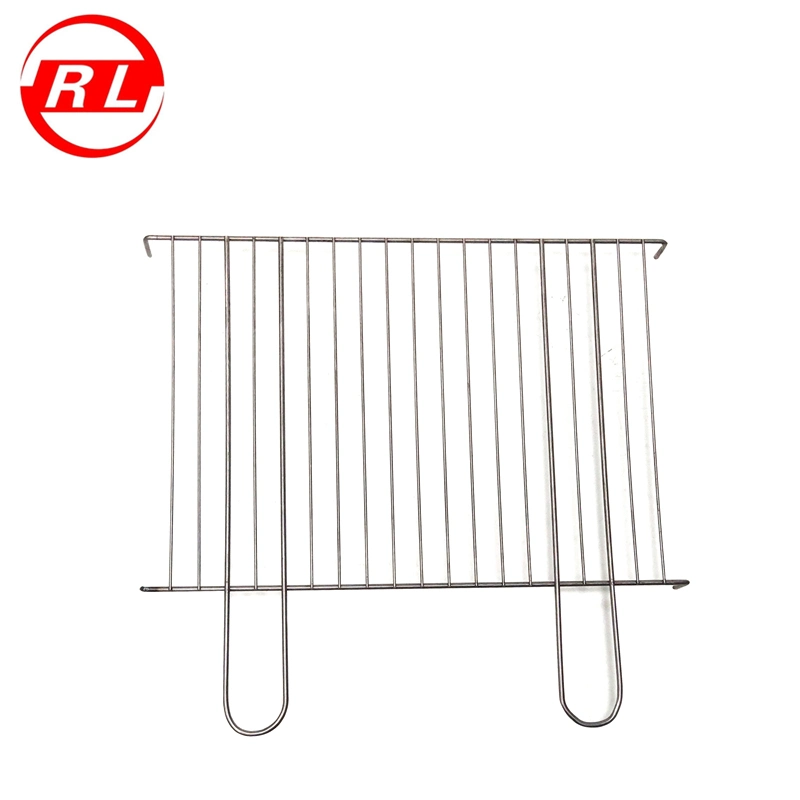 Height 5cm Stainless Steel Cooking Grill Grid Net with Handle