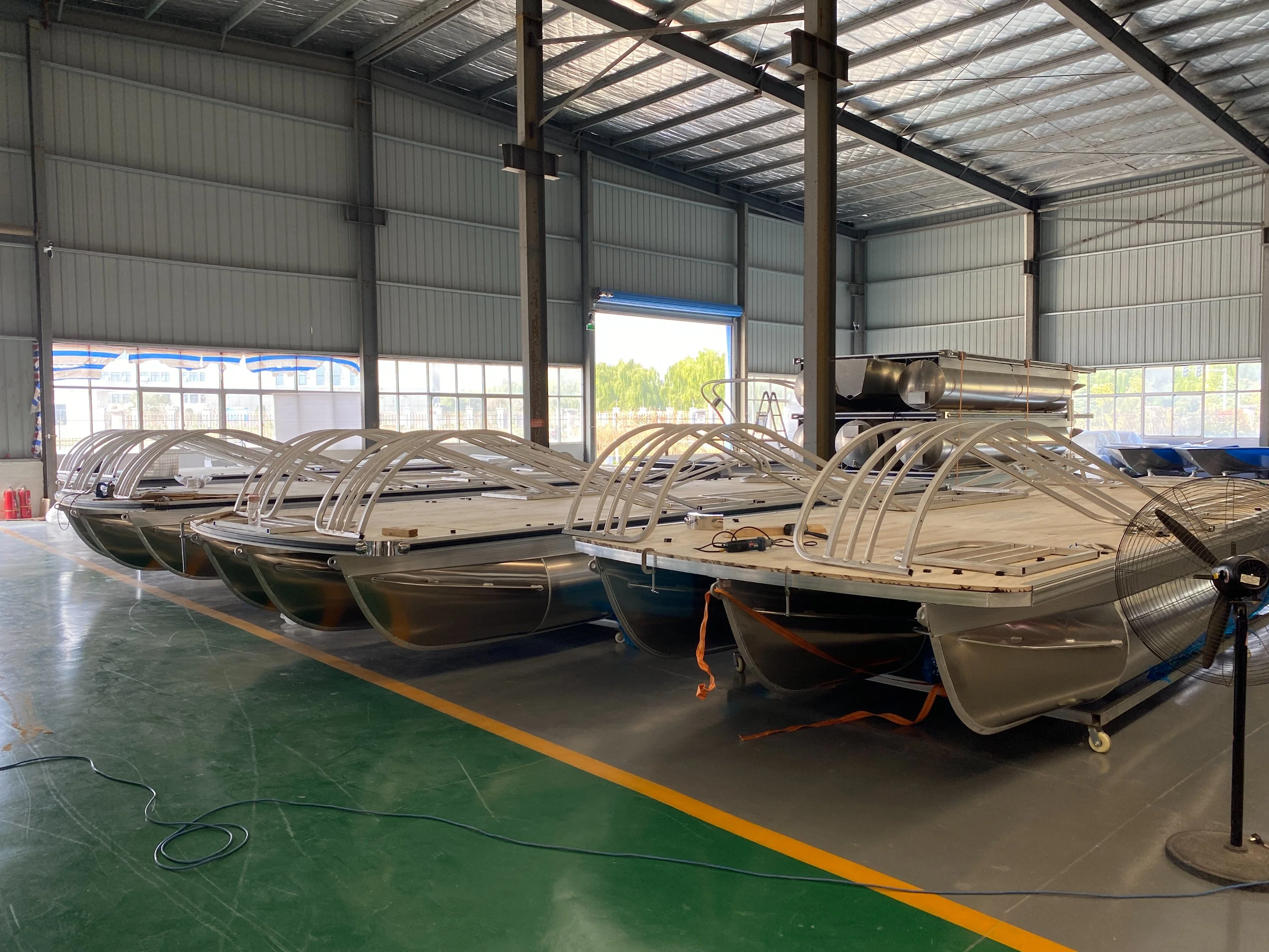 Customized Sizes Aluminum Pontoon Accessories Marine Boat Floating Platform Pontoon Boat Tubes for Sale