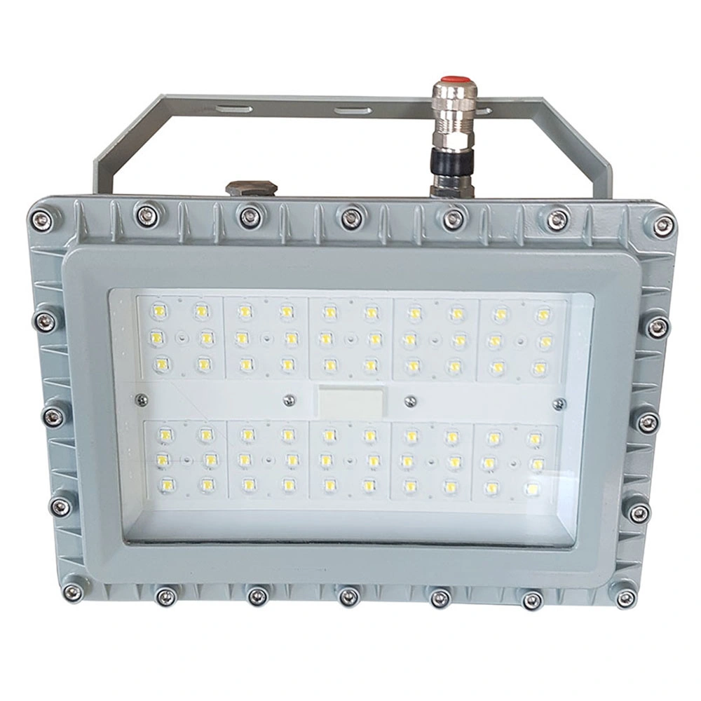 Luminaires LED à haut éclairage antidéflagrant pour le traitement des déchets et des eaux usées Projecteur ATEX pour l'industrie chimique