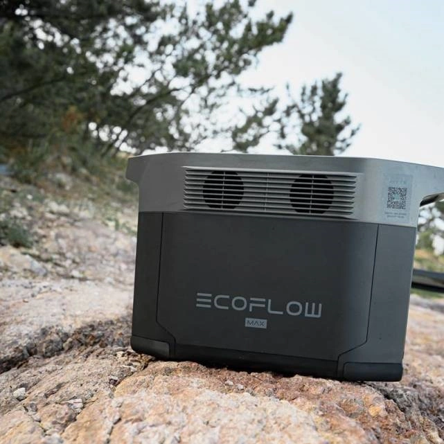 Ecoflow Delta 2 Power Bank 1024 W 1 800 W, à domicile et en extérieur Camping Life PO4 batterie solaire génératrice centrale