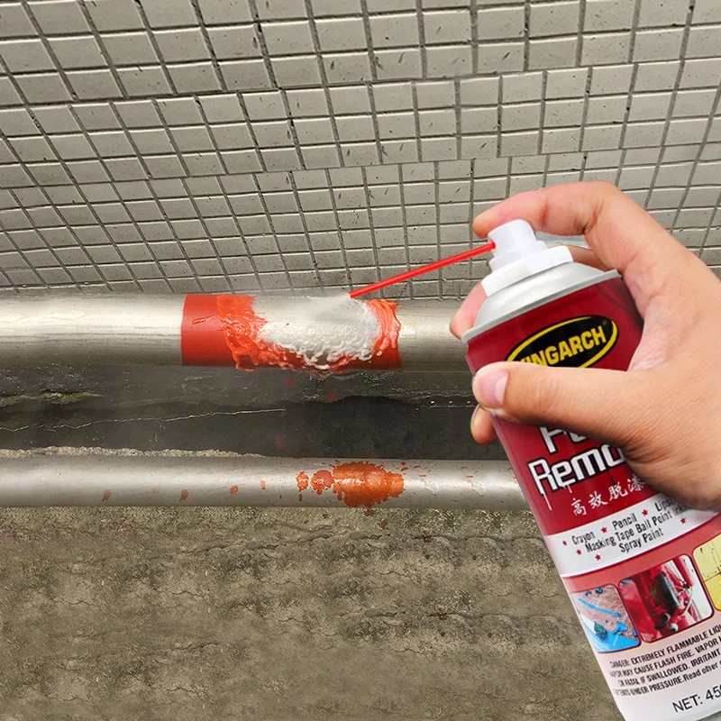 Fast Acting Multi Surface Use Aerosol Graffiti and Spray Paint Remover for Metal