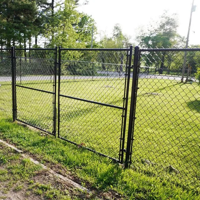 Factory of Chain Link Fence Single Swing Gate for Sale