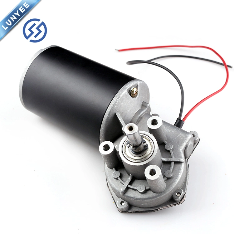 12V/24V 80W/90W/100W Reversible Turbine DC Reducer Copper Turbine Shutter Motor 220/250rpm