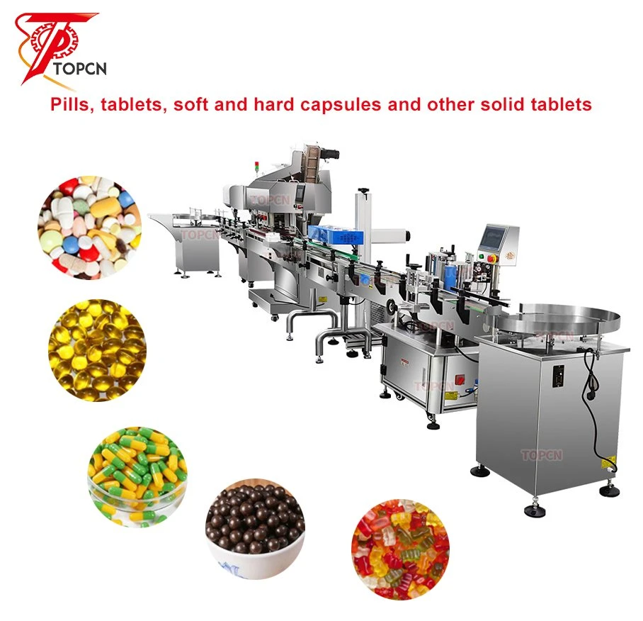 Automática 8 Lane Tabela Comprimido Capsule Tablet Counting Machine for Farmácia