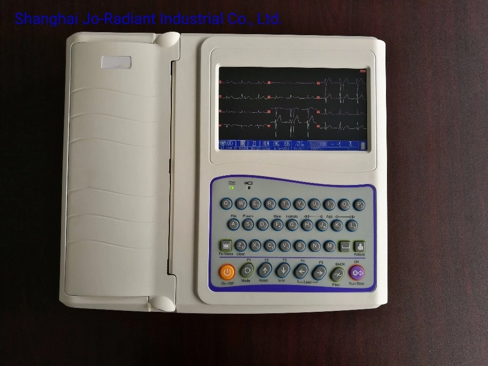 Portable Digital Electrocardiograph ECG Monitor