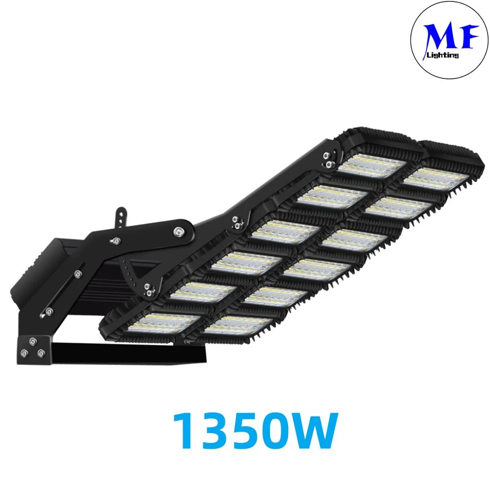 Fútbol profesional de alta potencia Estadio de la cancha de tenis Iluminación de campo deportivo IP65 SMD 230W 450W 650W 900W 1350W LED DE MÁSTIL ALTO Luz de inundación