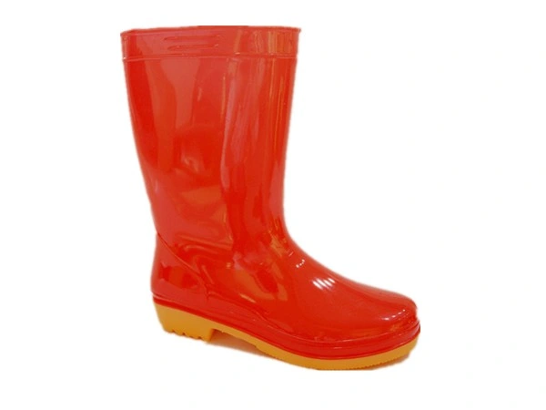 Gumboots Fashsion Mayorista/Proveedor de caucho de silicona Wellington mujeres botas de lluvia botas de lluvia con hebilla señoras la moda Gumboots