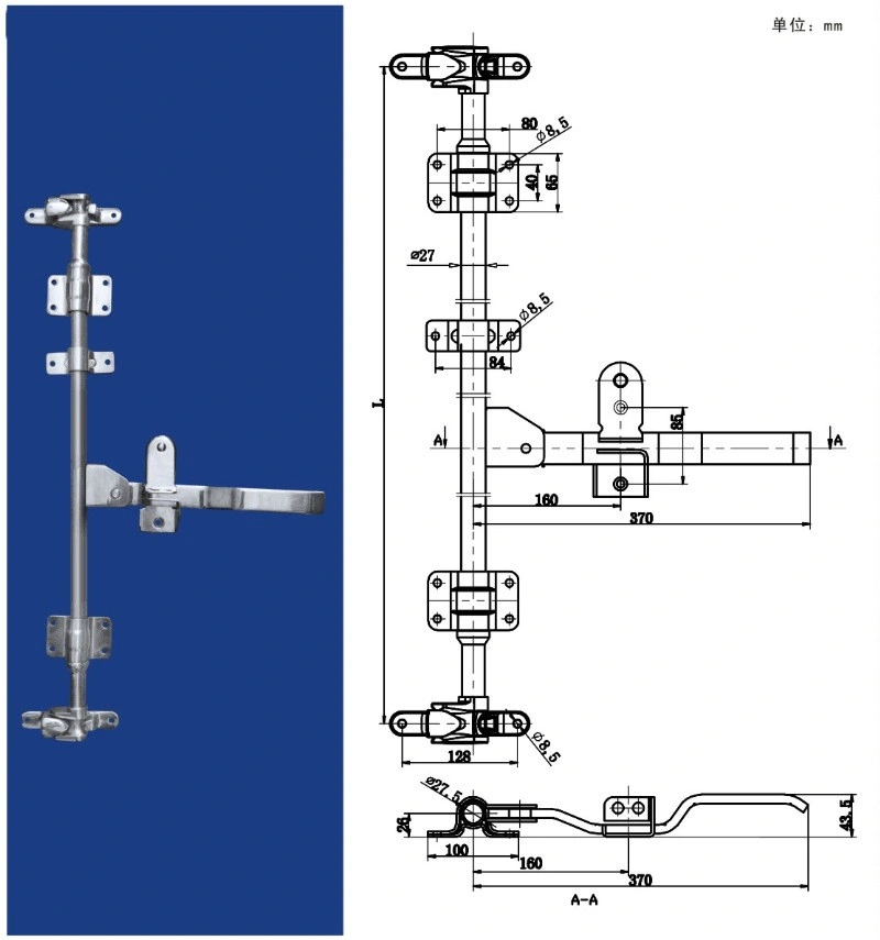 Special Energy Storage Container Spare Parts Door Locking Device