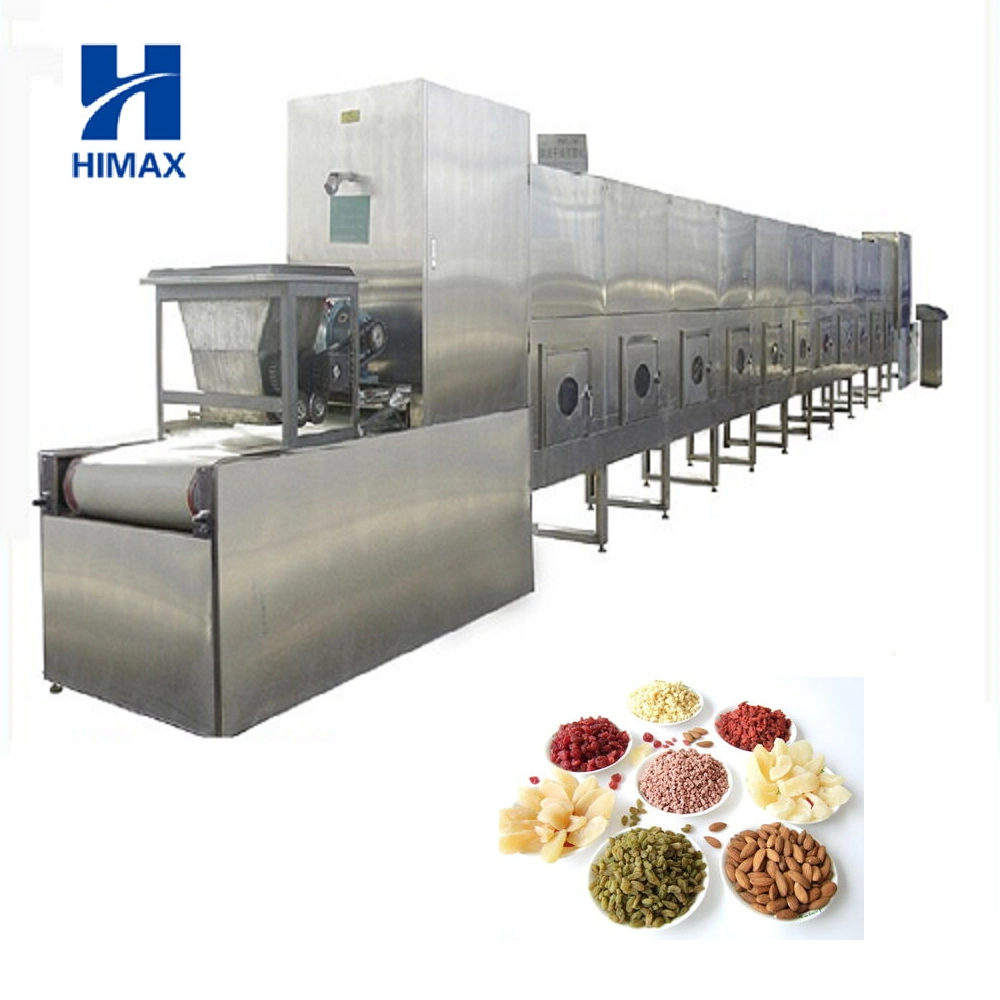 Industrial Food Sterilizing Microwave Dryer Machine