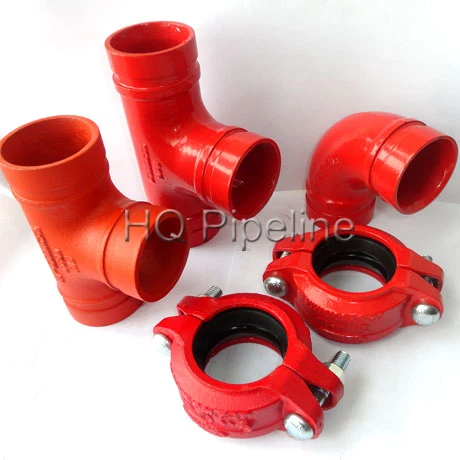 Ductile Iron Grooved Pipe Fittigns Style 997 Couplings