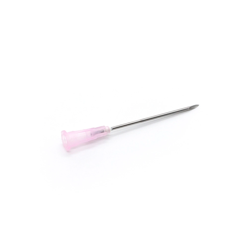 Einweg-Nadel Lieferant Kunststoff Material 16g-30g Spritzennadel / sterile hypodermische Nadel