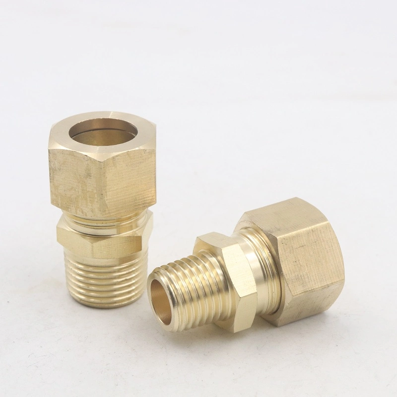 3 Way Brass Plumbing Compression Pipe Fittings