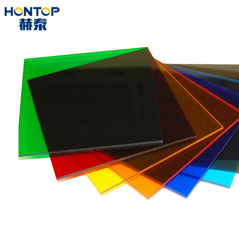 2mm 2.5mm Translucent Many Colors UV Protection and High Impact Acrylic Sheet