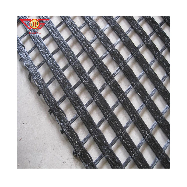 High Tensile Strength Fiberglass Geogrids for Asphalt Pavement Reinforcement Global Hot Sale