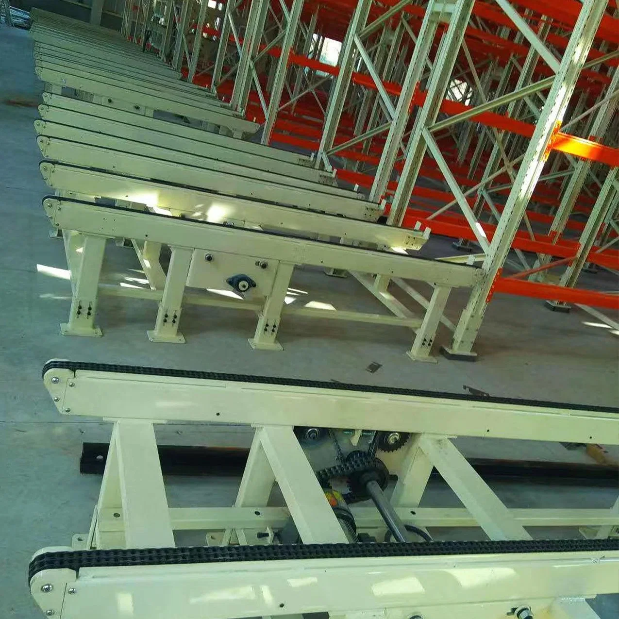 Power Retractable Roller Line Expandable Roller Conveyor Flexible Conveyor Systems