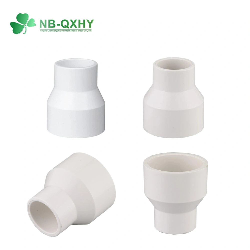 Water Supply PVC Pipe Fitting Sch40 Reducing Coupling Pipe Coupling