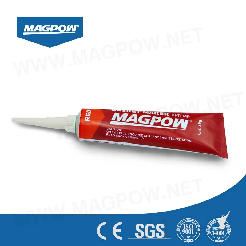 Magpow Mpb106 85g/Set Red Color High Grade Acetic Silicone Sealant Gasket Maker for Auto