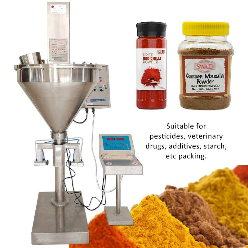 Semi-Automatic5g 10g 15g Juice Crystals Powder Filling Machine