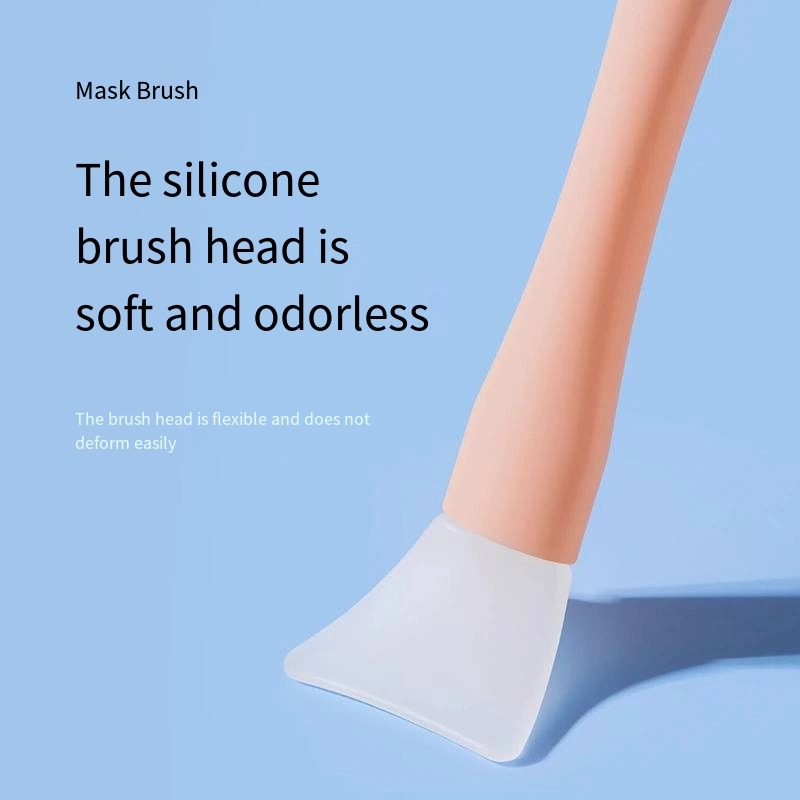 Silicone Mask Brush Face Cleaning Scraper Dual-Use Mud Film Stick Smudge Tool