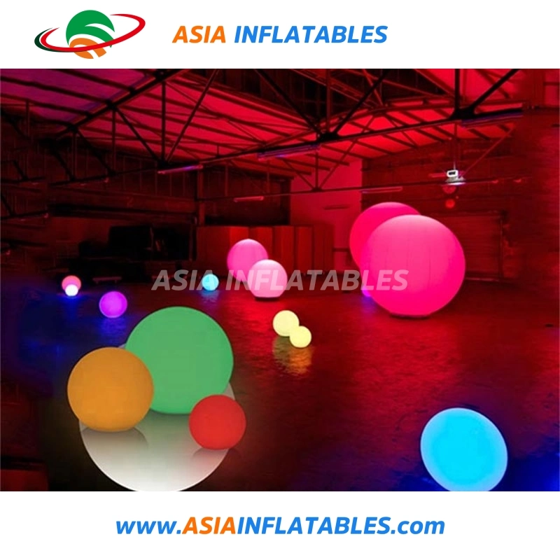 Color Changing Inflatable Zygote Interactive LED Balls / Zygote Party Balloon / Crowd Balls for Party Play