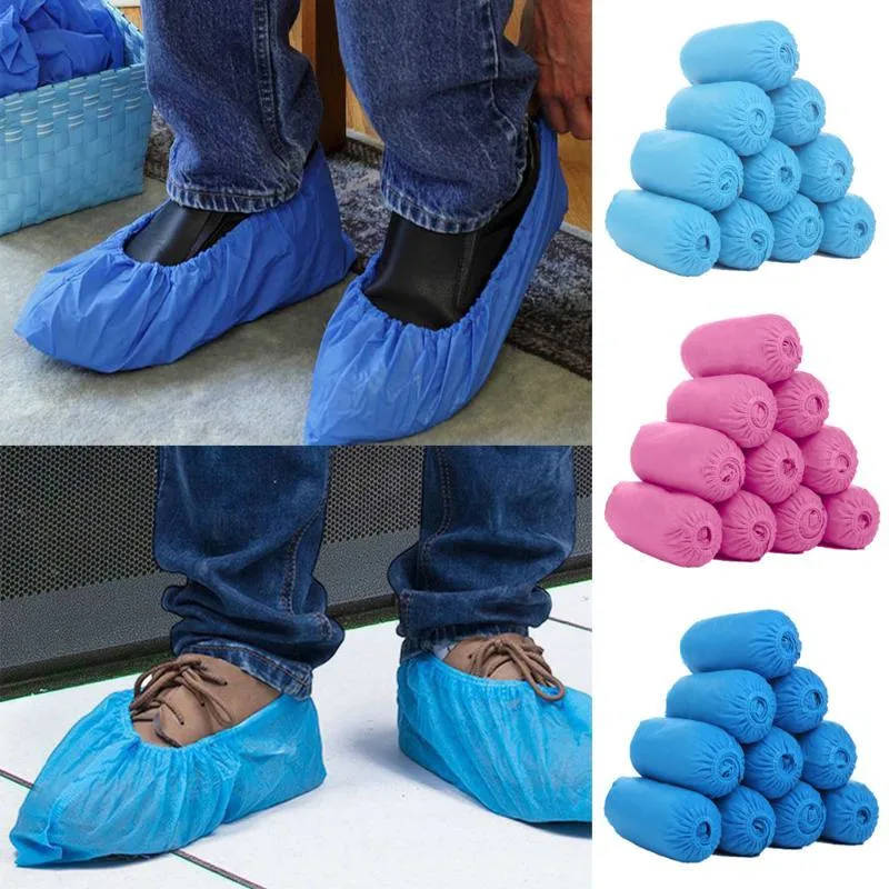 Medical Hospital Waterproof Nonwoven PP Anti Slip Dust Foot Shoe Cover