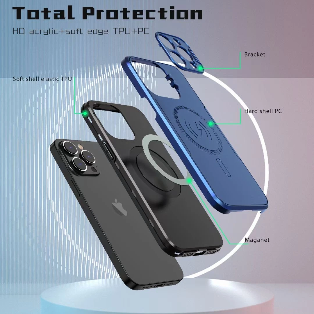 Phone Case Anti-Spy Tempered Film Set Mobile Phone Accessory Pure Color Case for iPhone 15 15PRO Max