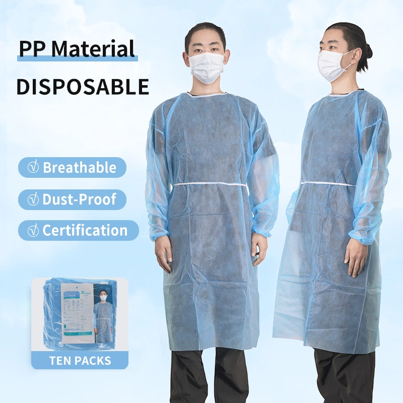 OEM/ODM CE GB15979 40GSM PP Non-Woven Yellow Health Medical Disposable Изоляция