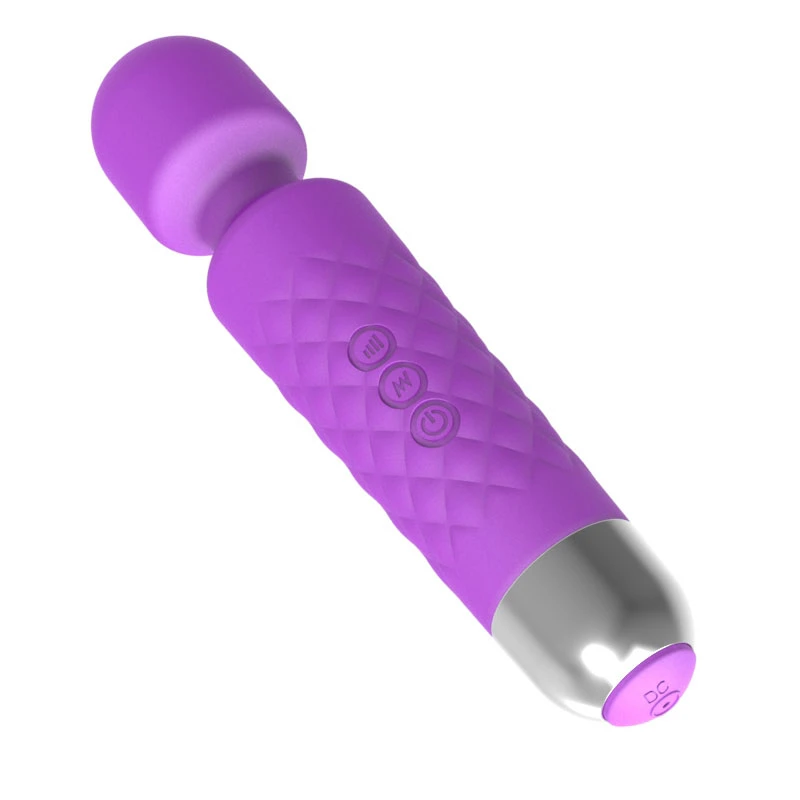 Hot Sale Rechargedable Vibrating Magic Massager Vibrator Wand Sex Toy for Women