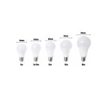 Electric Energy Saving Aluminium A Shape B22 Bulb LED 7W 9W 12W 15W 18W 24W Bulb E27 for Office Home