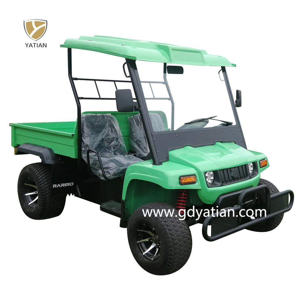 Top Quality Four Wheel Agricultural 5kw 48V Electric Utility Vehicle Farm Truck