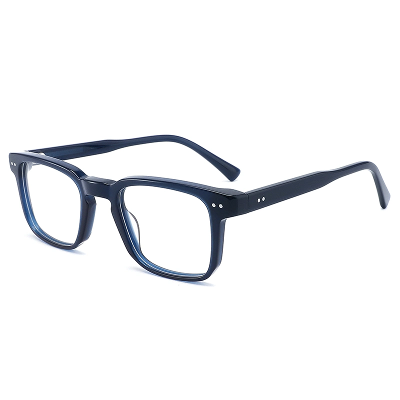 Myopia Spectacle Acetate Square und Rechteck Unisex RTS Prescription Brillen Rahmen