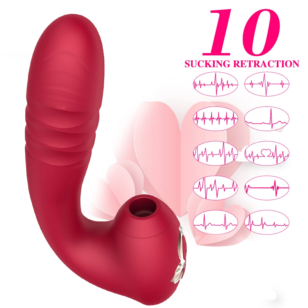 Juguete sexual barato al por mayor de fábrica resistente al agua G-Spot Vibrator Clitoral Chupar 2022 Mejor Vibrador para las mujeres