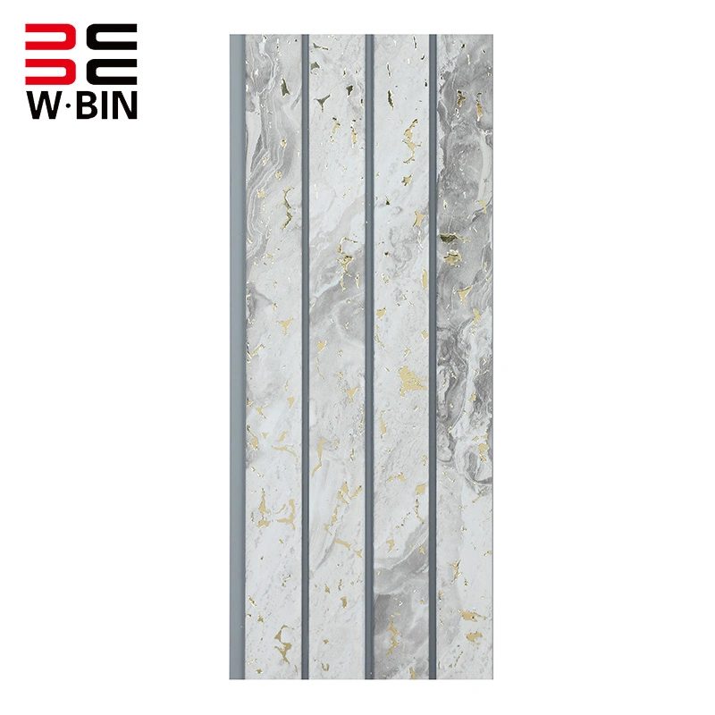 2023 Other Wallpaper/Wall Panel PS WPC PVC Decor Material 12cm 16cm Charcoal Louver