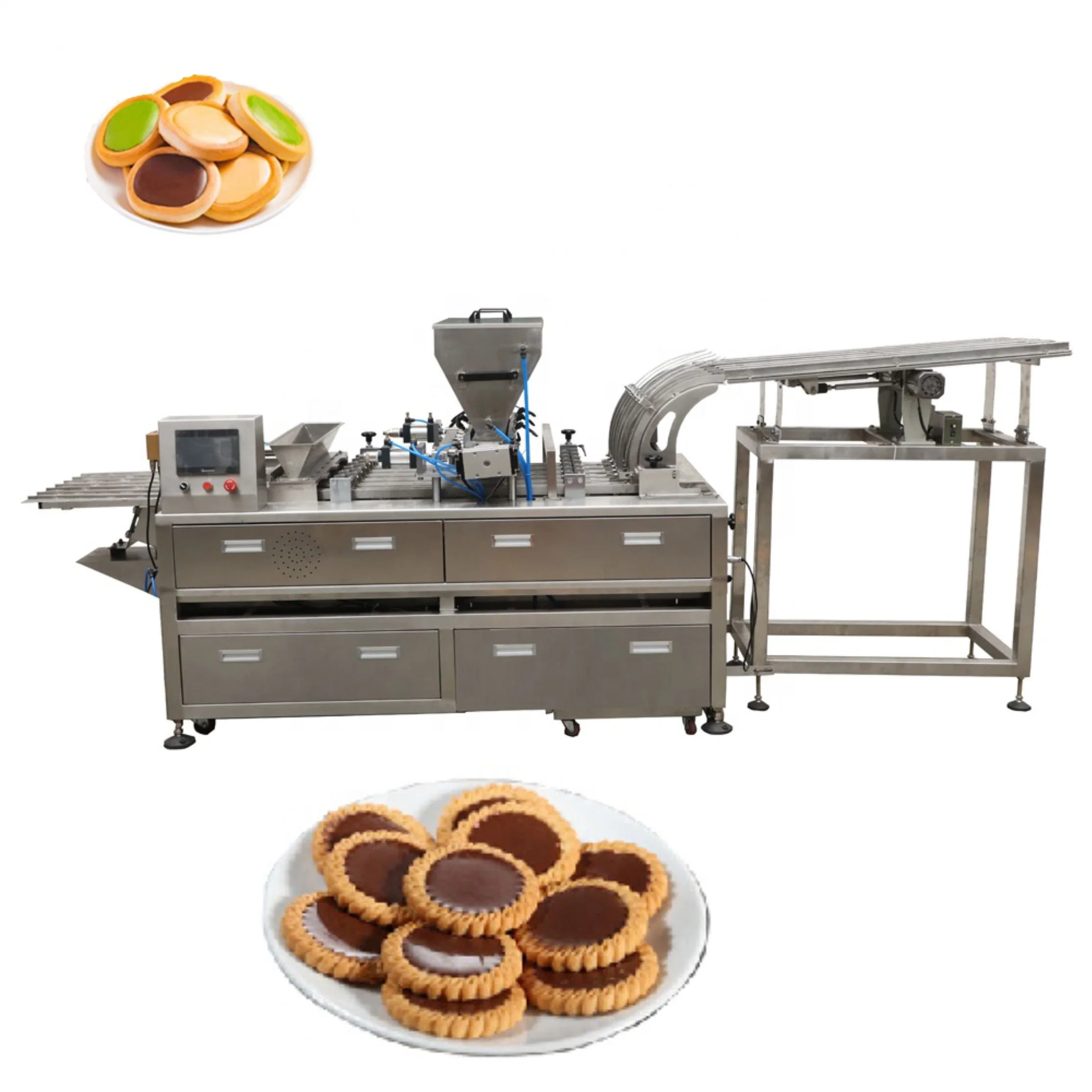 New Product Chocolate and Jam Depositing Depositor Machine to Make Tartlets for Bakery Factory Price