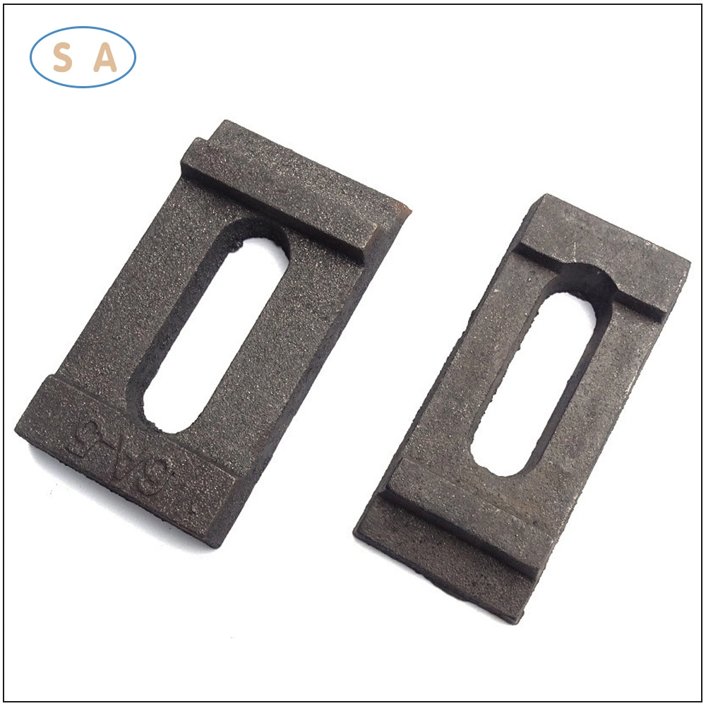 Railroad Brace Casting Fastening Plate Rail Tie Plate for Rail Construction