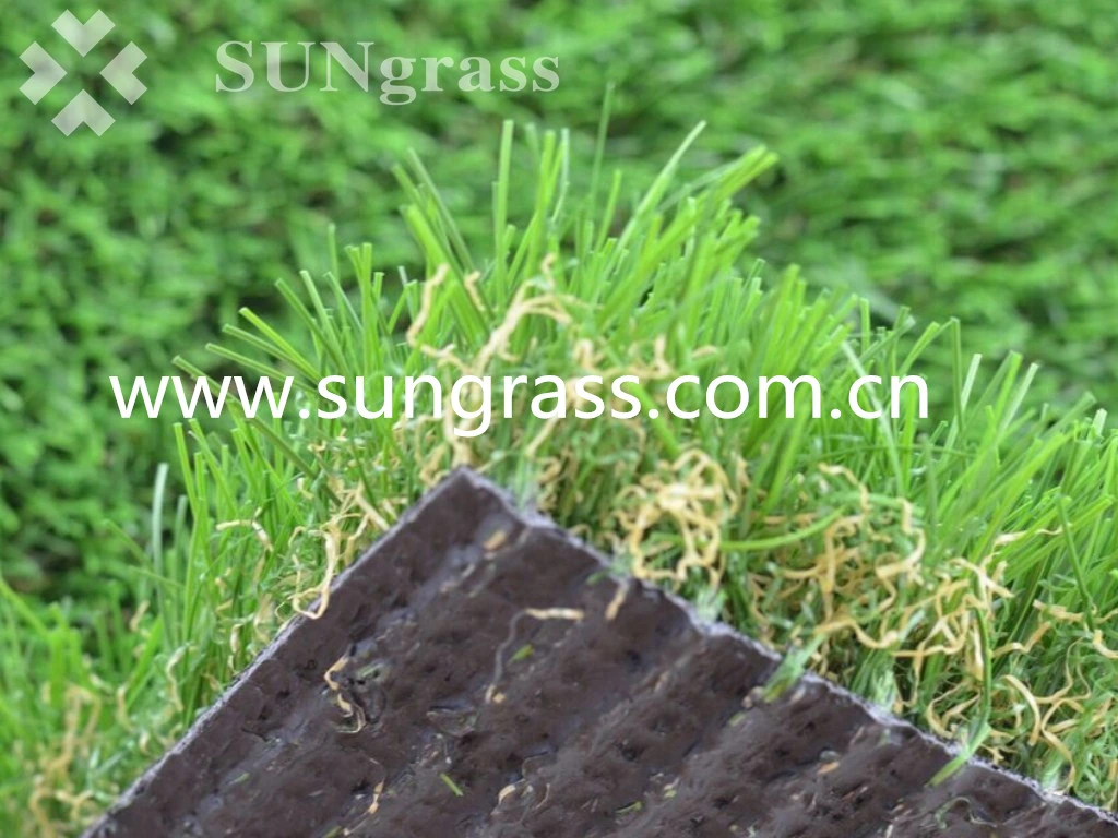 4-Tones 30mm 14 Stitches Synthetic Grass Artificial Grass Landscape Grass Pet Grass for Decoration