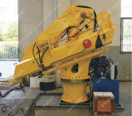 Hydralic Marine Foldable Knuckle Boom Crane with BV Certificate