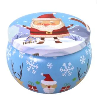 Hot Sale Candy Gift Tin Can Candle Storage Tin