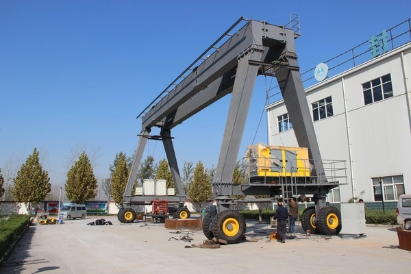 Rtg Container Terminal Gantry Crane Mobile Tyre Type Used for Stacking Containers in Ports