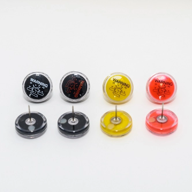 Magnetic Lock EAS RF Security Hard Tag Anti-Theft Clothes Alarm Tag and Remove Ink Tag for Garment